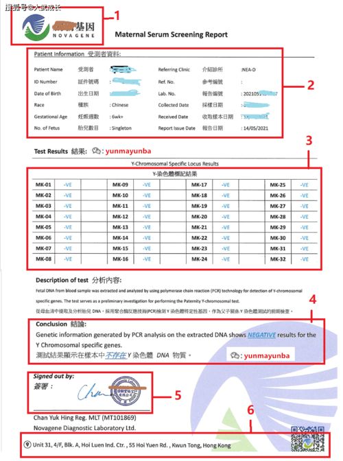 香港验血报告单准吗(香港验血,我已验了,不知道准不准呢 ) 